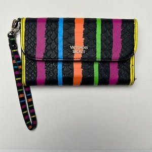 Multicolor Victoria’s Secret Wristlet EUC